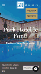 Mobile Screenshot of parkhotellefonti.com